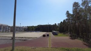 В Каслях строят новый стадион