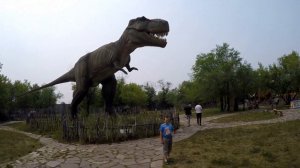 Динопарк в Магнитогорске Парк приключений Веселый Дино 2016