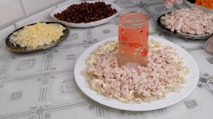 САЛАТ. ГРАНАТОВЫЙ БРАСЛЕТ.