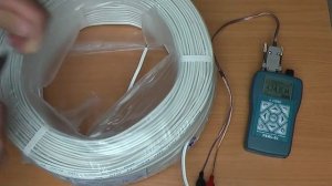 Измерение коэффициента укорочения кабеля прибором РЕЙС-50
