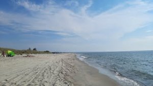 Побережье Балтийского моря. Поваровка. Дикий пляж.