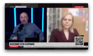 Дарья Платонова на ZTV: про Косовский конфликт