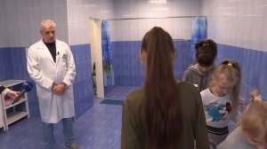 В детском санатории в Солотче открыли водолечебный кабинет