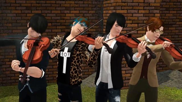 SIMS3小提琴四重奏