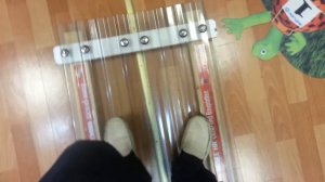 Испытание профилированного ПВХ листа ONDEX (Ондекс)