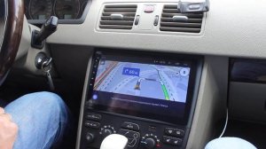 Volvo XC90 бюджетный вариант замены магнитолы на 10" монитор Android