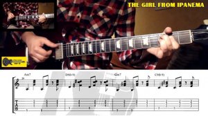 The Girl From Ipanema GUITAR CHORDS & GUITAR MELODY + TAB