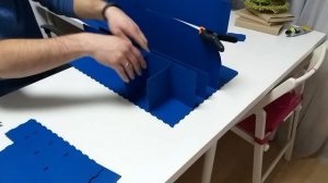 Сборка деревянного детского гаража! Гараж для игрушечных машинок.
