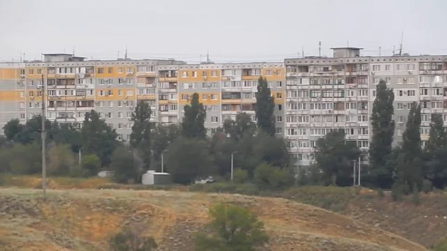 Спартановка вид с транспортной дамбы Волгоград, лето 2021 года