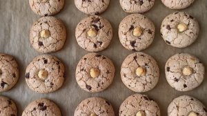 Ореховое печенье , классика с шоколадом! Вкуснота!