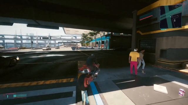 Cyberpunk 2077: Patch 1.11 PS4 Pro Gameplay