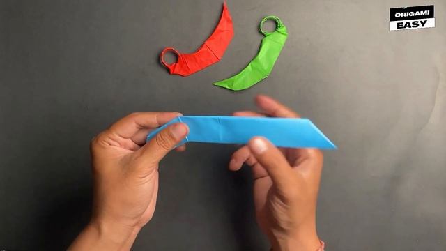 How to Make a Paper Karambit Knife Origami Easy смотреть онлайн
