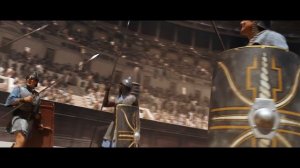 Выход гладиаторов на арену.