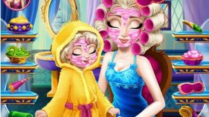 Elsa Mommy Real Makeover (Холодное сердце: Макияж Эльзы и дочки) - прохождение игры