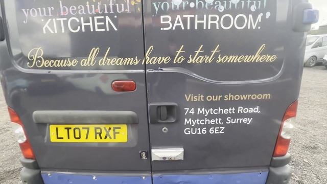 LT07RXF - 2007 RENAULT MASTER MWB DIESEL MM33dCi 100 Medium Roof Van