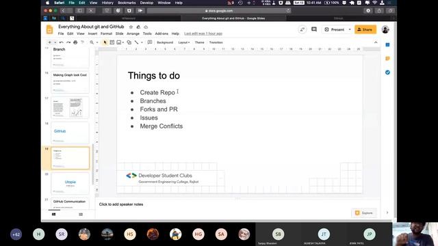 Everything About Git and GitHub - Crosspost of Session of Developer Students Club - GEC Rajkot смотреть онлайн