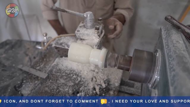 How To Make a Antique Glass in Marble | Glass Manufacturing Process. смотреть онлайн