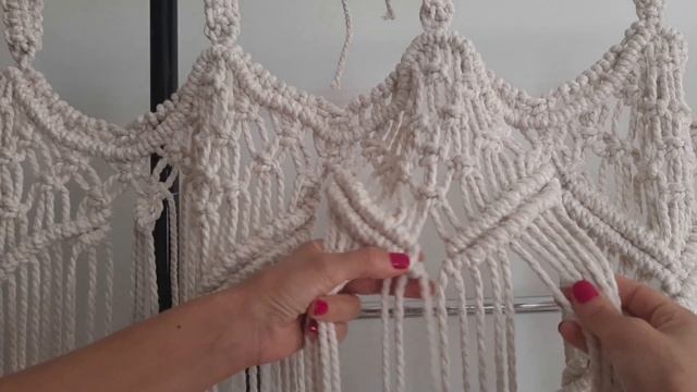 MAKROME PERDE YAPIMI BÖLÜM 2 | Perde Halkası Yapımı | perde Makrome Teknikleri смотреть онлайн