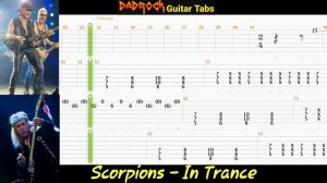 In Trance - Scorpions - Guitar TABS Lesson