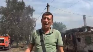 Последствия обстрела Петровского района Донецка, в результате которого ранен мужчина.mp4