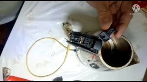 Ремонт кнопки электрочайника. Repair of the electric kettle power button.