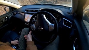 Nissan X-Trail T32 Система помощи спуска с горы. Тест