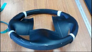 Перетяжка руля каучуковым материалом SUBARU MOMO