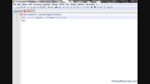 jquery tutorials in hindi / urdu - 47 - jquery find function