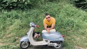Honda Giorno. Обзор на honda Giorno . Ретро скутер. Honda Giorno и московский трафик