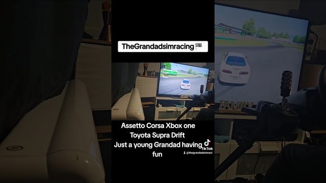 Logitech G923 Toyota Supra Drift on Assetto Corsa смотреть онлайн