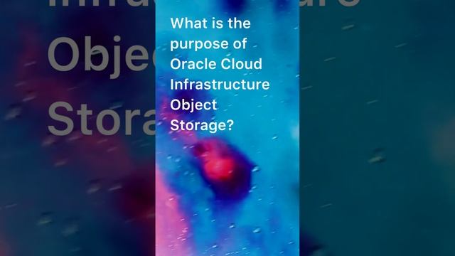 #oraclecloud #objectstorage #datastorage #scalability