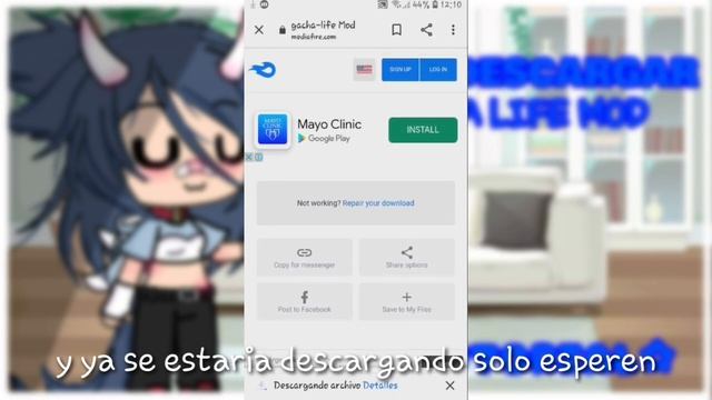 Como descargar Gacha Life Mod!!//tutorial//?Karo y Keyla Pan? смотреть онлайн