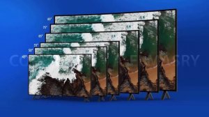 TV Size Comparison - 43 vs 50 vs 55 vs 65 vs 75 vs 85 Inch