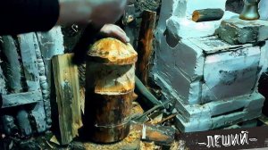 Убрался подальше от людей в лес! Лесная жизнь Лешего в уютной землянке у реки!