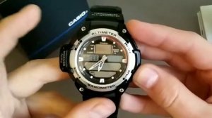 Краткий обзор наручных часов Casio SGW-400H-1B