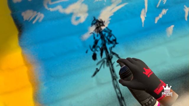 РИСУЕМ ГРАФФИТИ НА СТЕНЕ В VR!!!