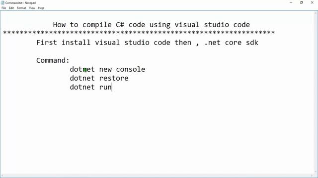 How to Install Visual Studio Code | How to Compile Visual Studio Code | For C# | For C Sharp