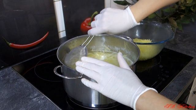 Картофель по-"корейски" с мясом. Камди-ча. Кухня советских корейцев.