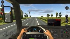 Вождение грузовика .  игра