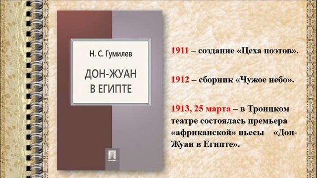 Видеопрезентация «Николай Гумилёв – поэт, путешественник, воин, герой»