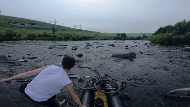 Вело-водный поход по Чернышевскому району, Забайкальского края.