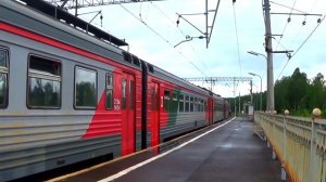 Электропоезд ЭТ2М 141, платформа 29 км