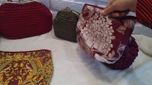 Подклад для сумочки с фермуаром. Обзор.