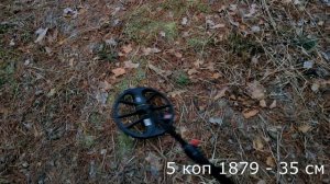 Тест на полигоне - Minelab Equinox 800 режим Золото 1 (11" DD Smart Coil)
