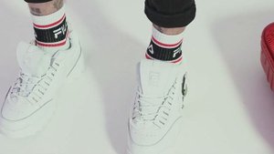 Реклама кроссовок FILA