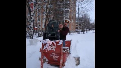 Ижевск: Мальчиш-Кибальчиш и Зима