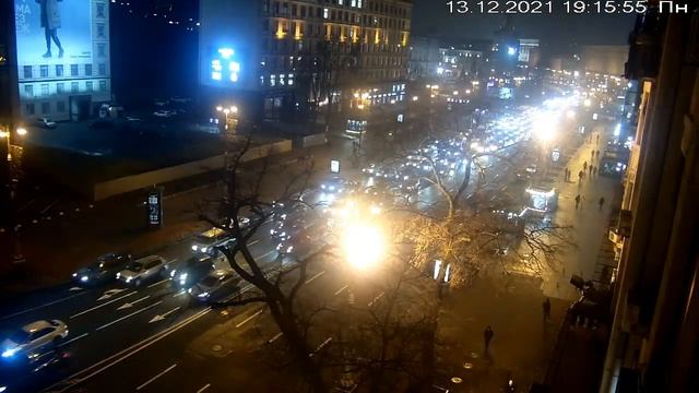 Веб-камера Киев Европейская площадь + Майдан 2021 12 14 смотреть онлайн