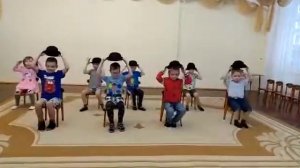 Танец джентльменов.Старшая группа.