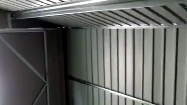 Металлический сарай-хозблок Арчер H установлен !!! смотреть онлайн