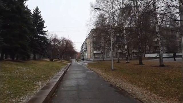 Новокузнецк Прогулка по Центральному району 12.11.2021г.
